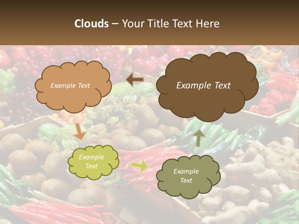Element Cupcake Holiday PowerPoint Template