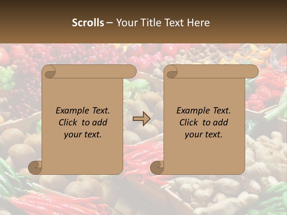 Element Cupcake Holiday PowerPoint Template