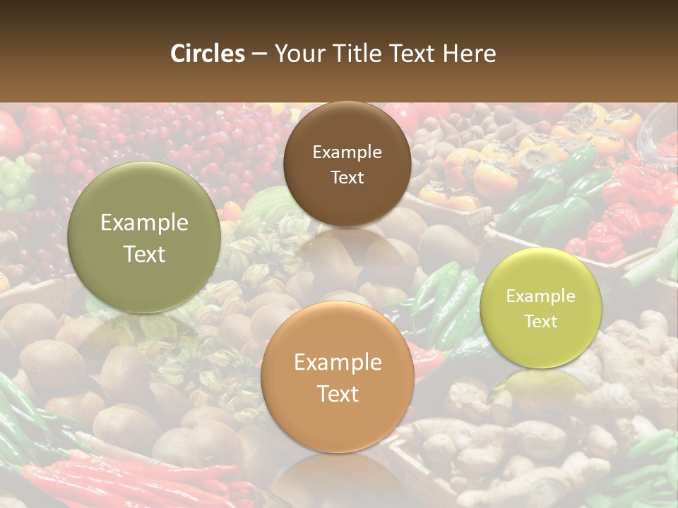 Element Cupcake Holiday PowerPoint Template