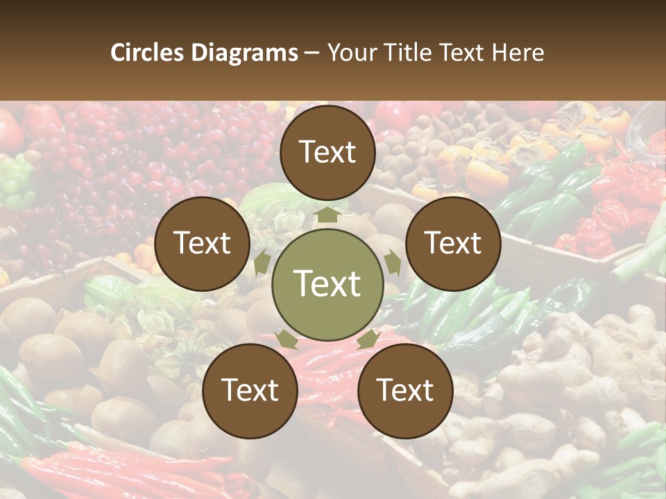 Element Cupcake Holiday PowerPoint Template