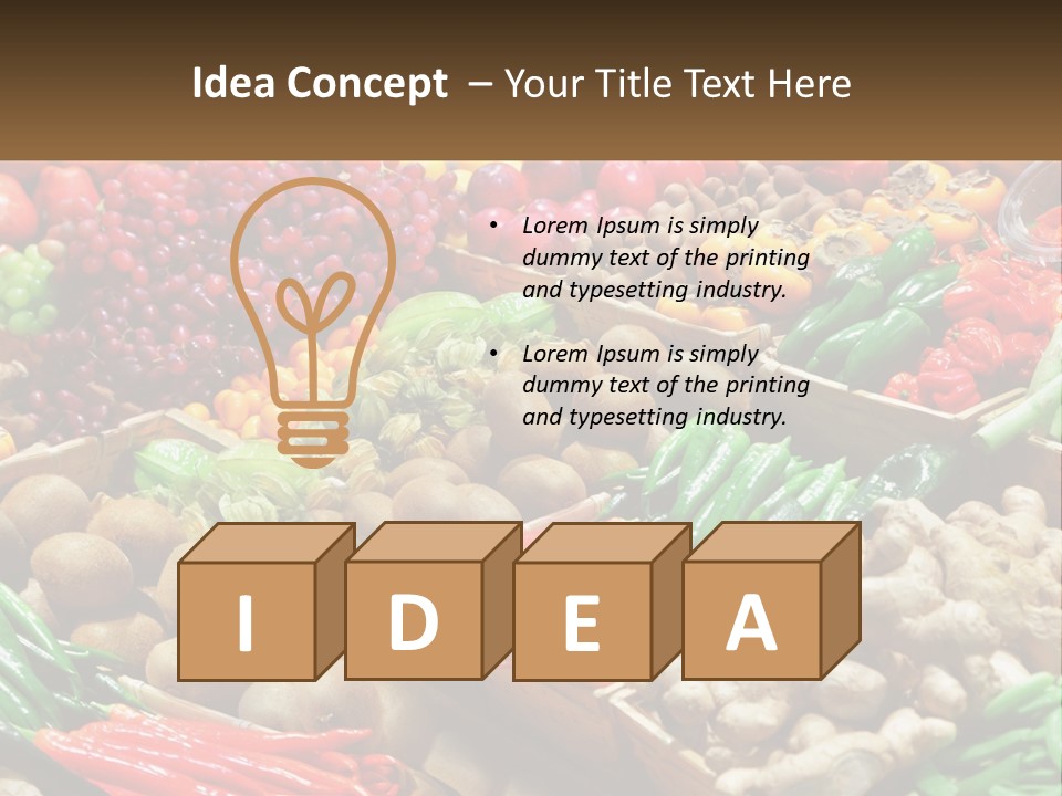 Element Cupcake Holiday PowerPoint Template