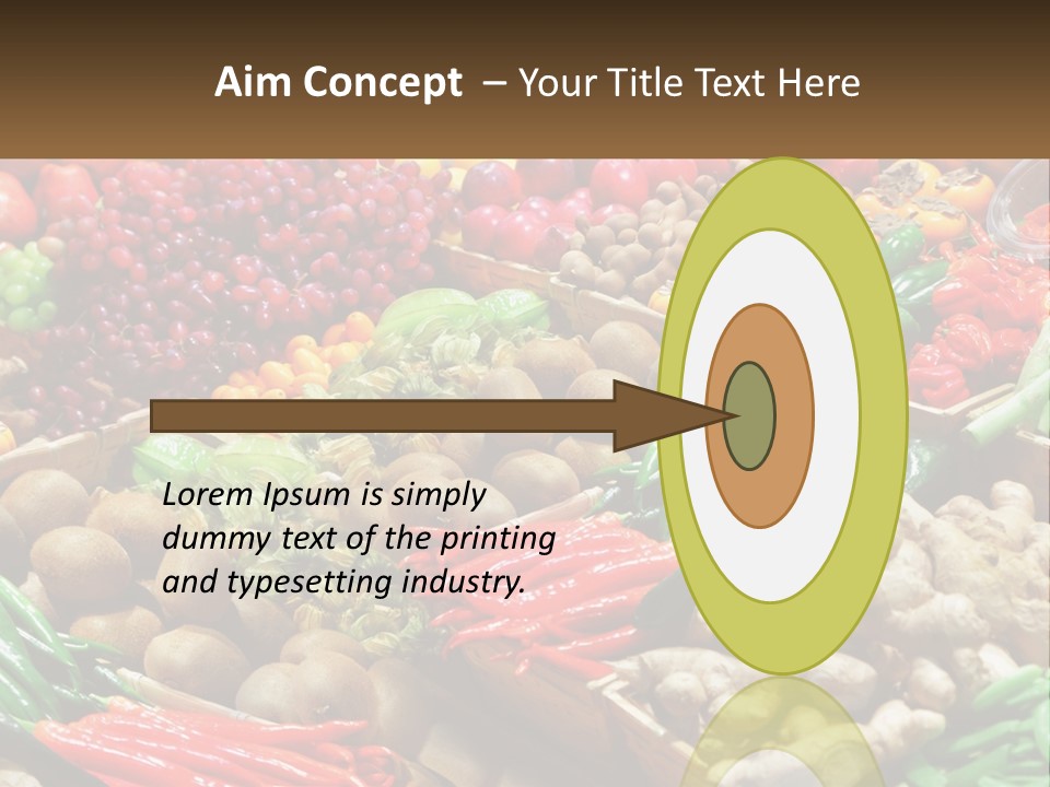 Element Cupcake Holiday PowerPoint Template