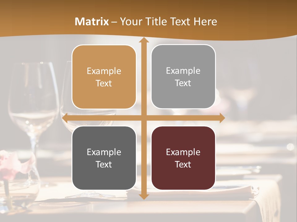 Love Chocolate Isolated PowerPoint Template