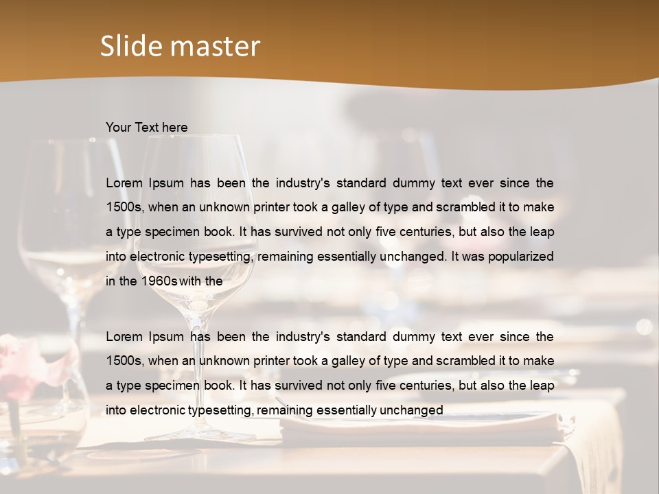 Love Chocolate Isolated PowerPoint Template