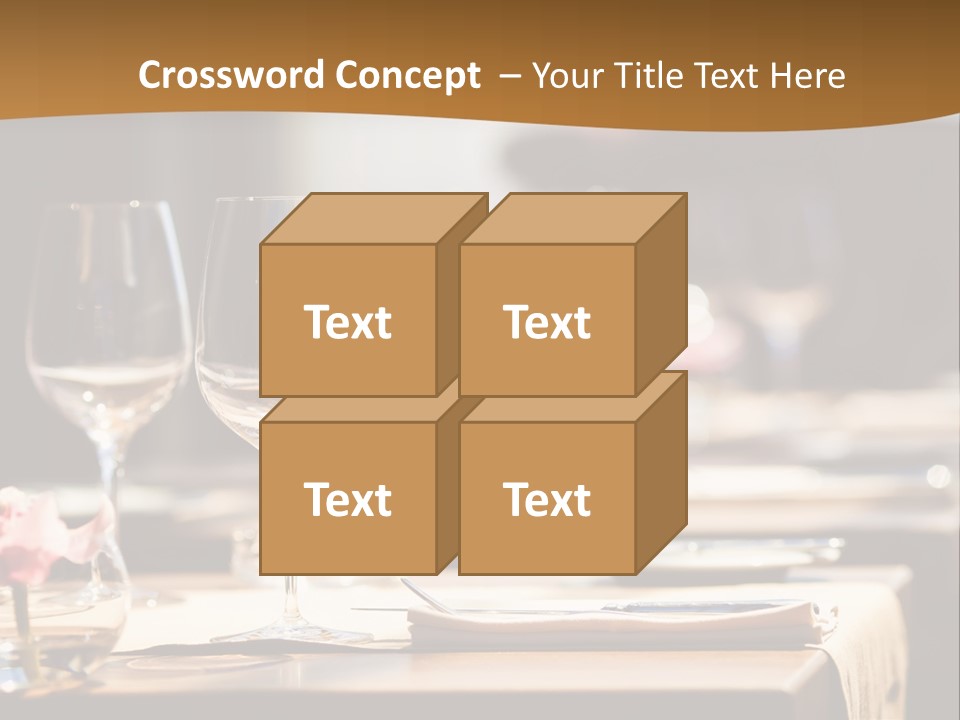 Love Chocolate Isolated PowerPoint Template