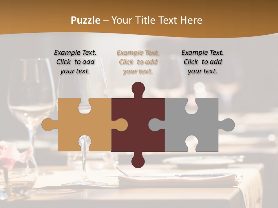 Love Chocolate Isolated PowerPoint Template