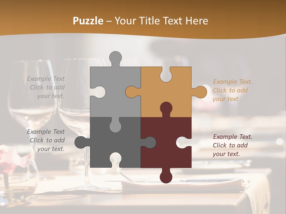 Love Chocolate Isolated PowerPoint Template