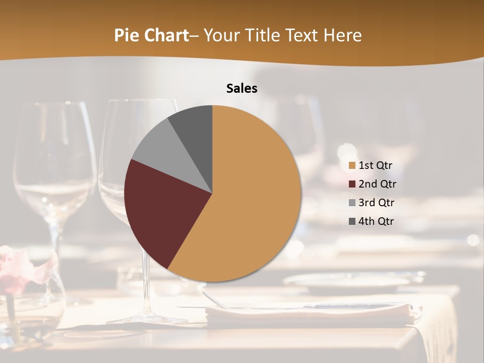 Love Chocolate Isolated PowerPoint Template