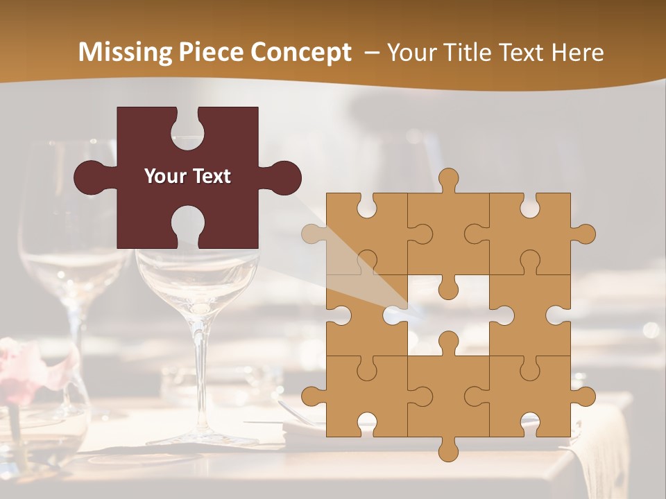 Love Chocolate Isolated PowerPoint Template