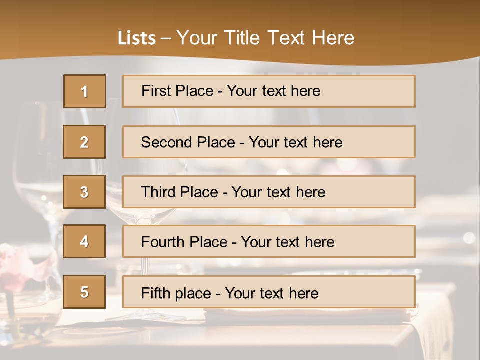 Love Chocolate Isolated PowerPoint Template