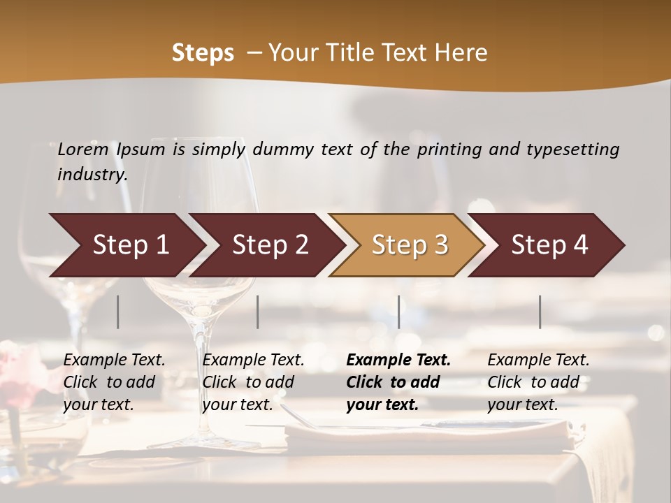 Love Chocolate Isolated PowerPoint Template