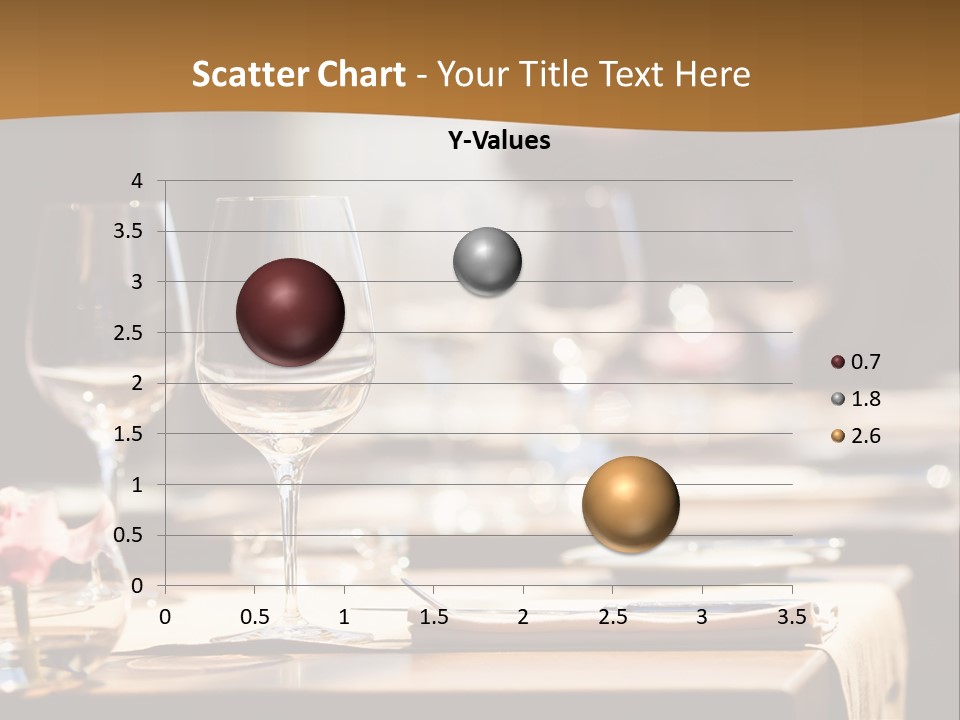 Love Chocolate Isolated PowerPoint Template