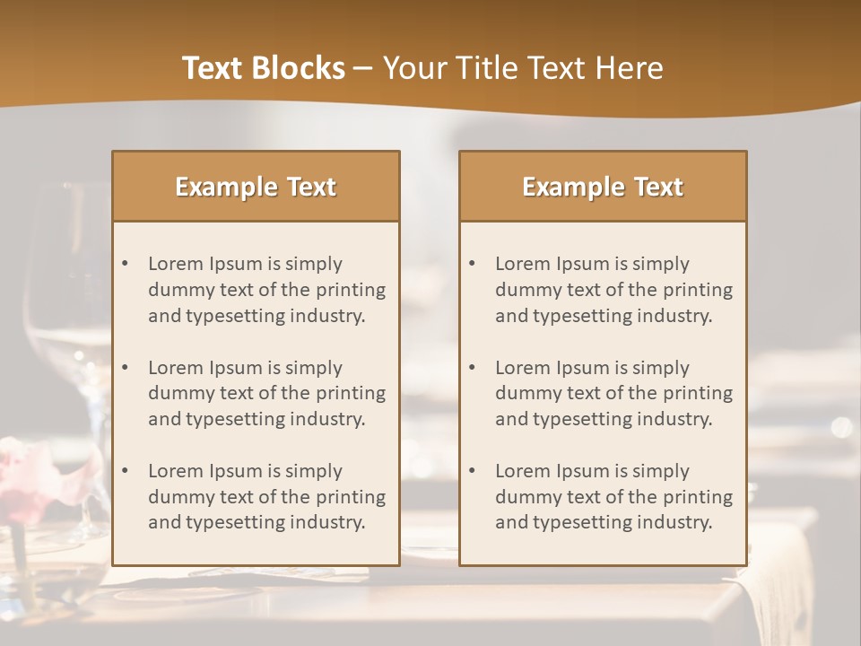 Love Chocolate Isolated PowerPoint Template