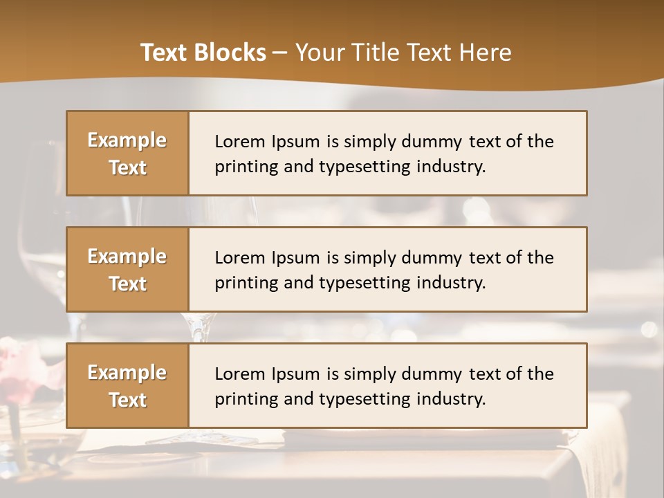 Love Chocolate Isolated PowerPoint Template