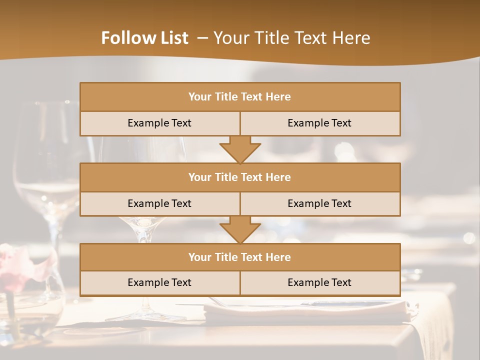 Love Chocolate Isolated PowerPoint Template