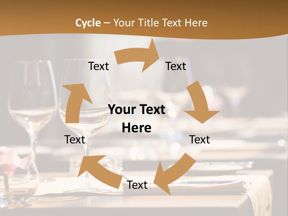 Love Chocolate Isolated PowerPoint Template