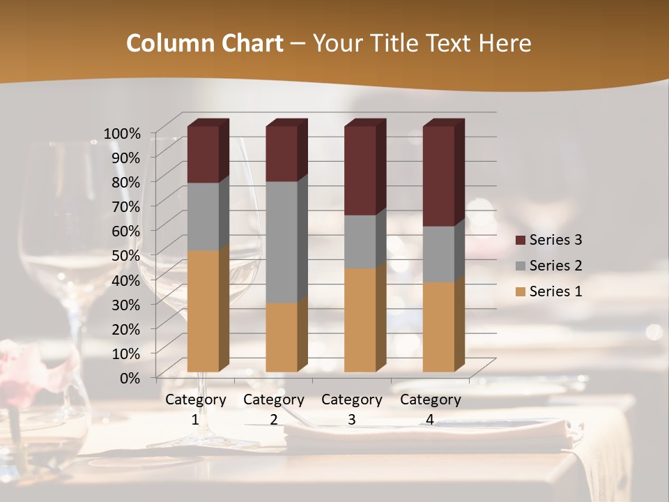 Love Chocolate Isolated PowerPoint Template
