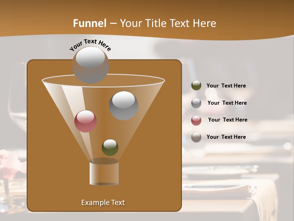 Love Chocolate Isolated PowerPoint Template