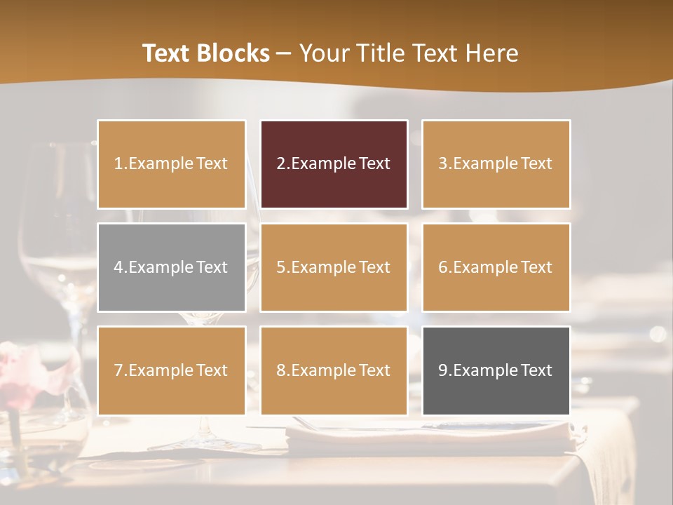 Love Chocolate Isolated PowerPoint Template