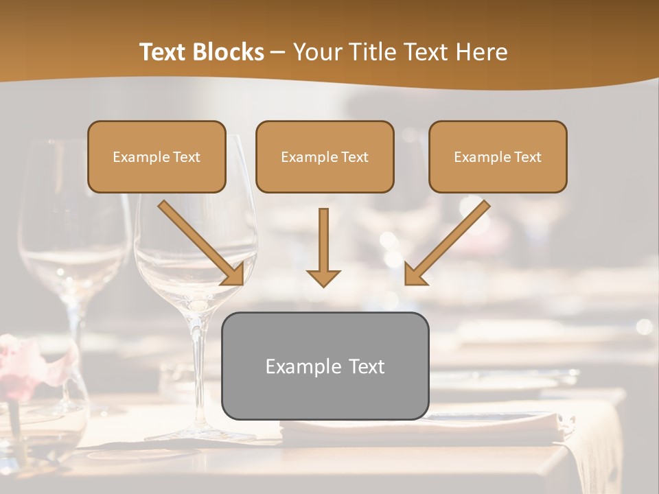 Love Chocolate Isolated PowerPoint Template