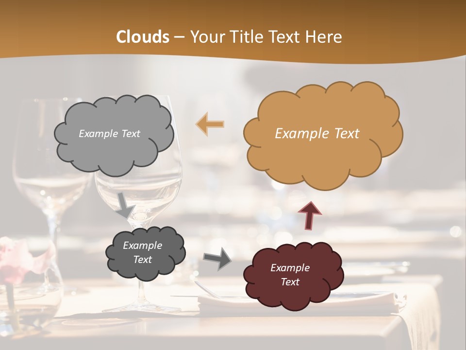 Love Chocolate Isolated PowerPoint Template