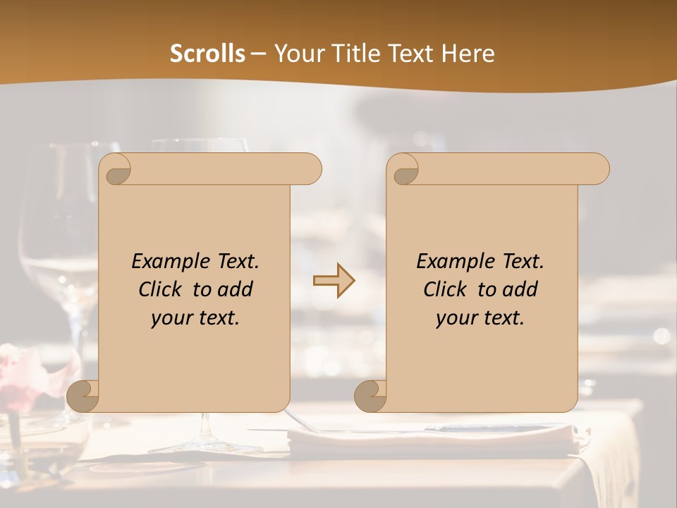 Love Chocolate Isolated PowerPoint Template