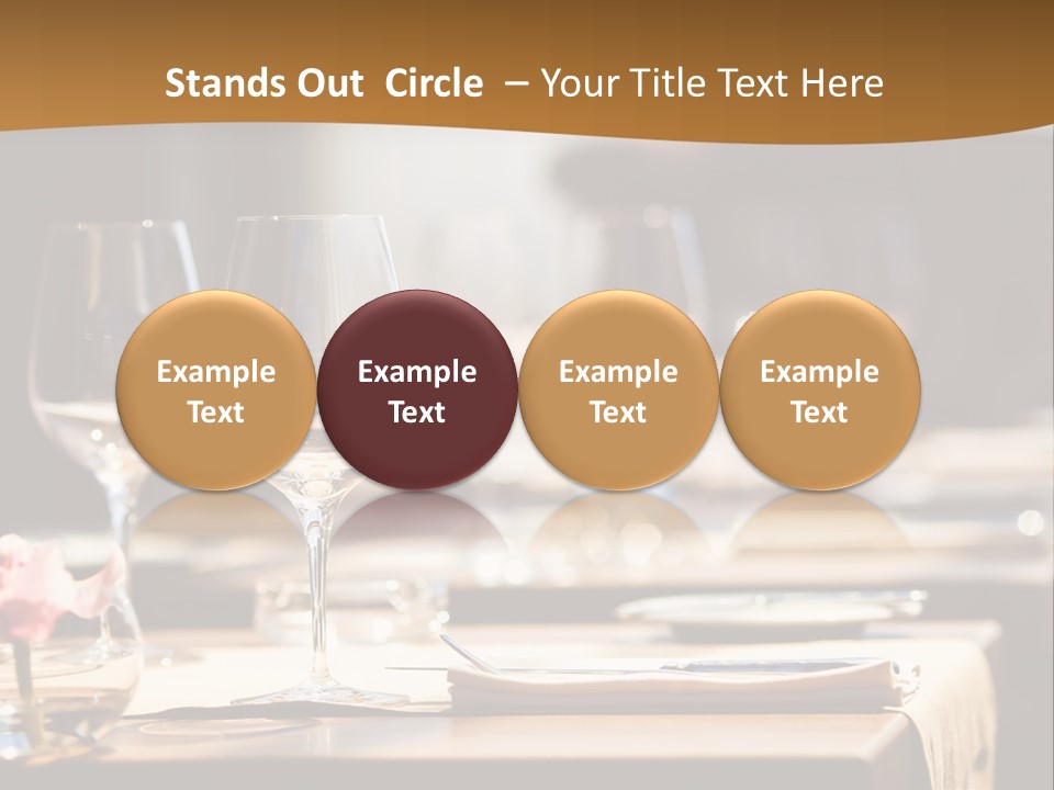 Love Chocolate Isolated PowerPoint Template