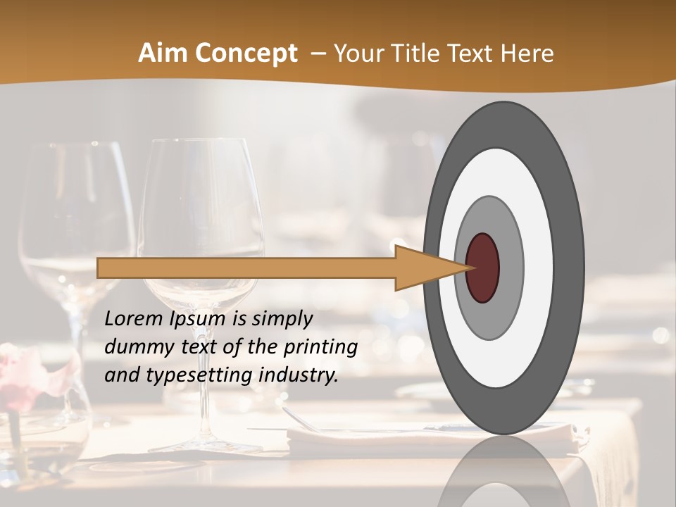 Love Chocolate Isolated PowerPoint Template