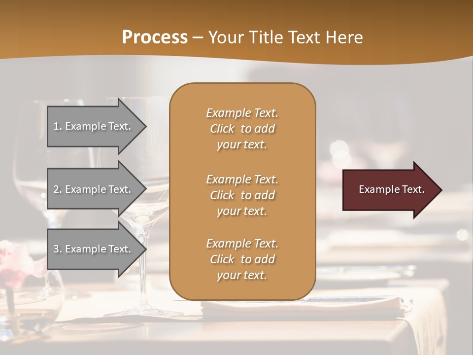 Love Chocolate Isolated PowerPoint Template