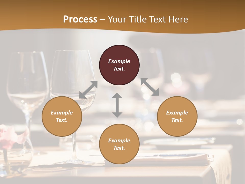 Love Chocolate Isolated PowerPoint Template