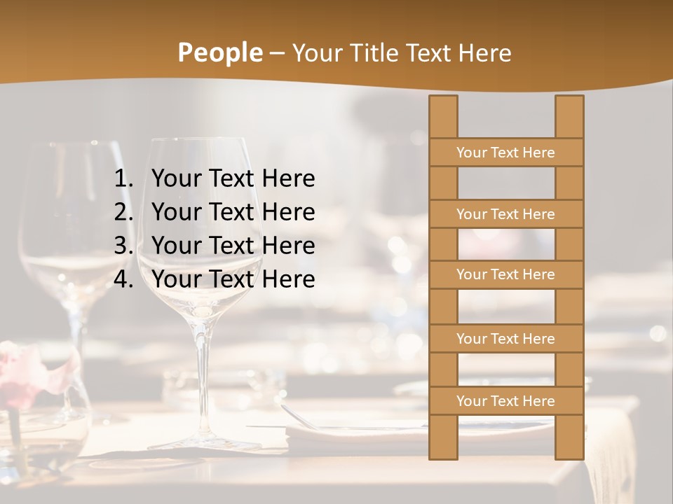Love Chocolate Isolated PowerPoint Template