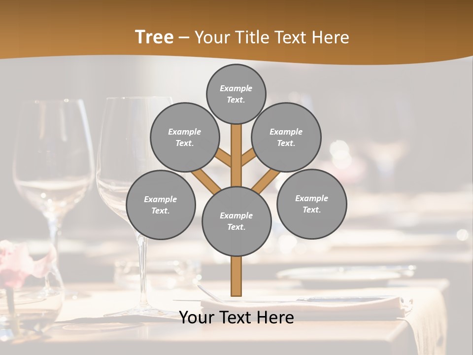 Love Chocolate Isolated PowerPoint Template