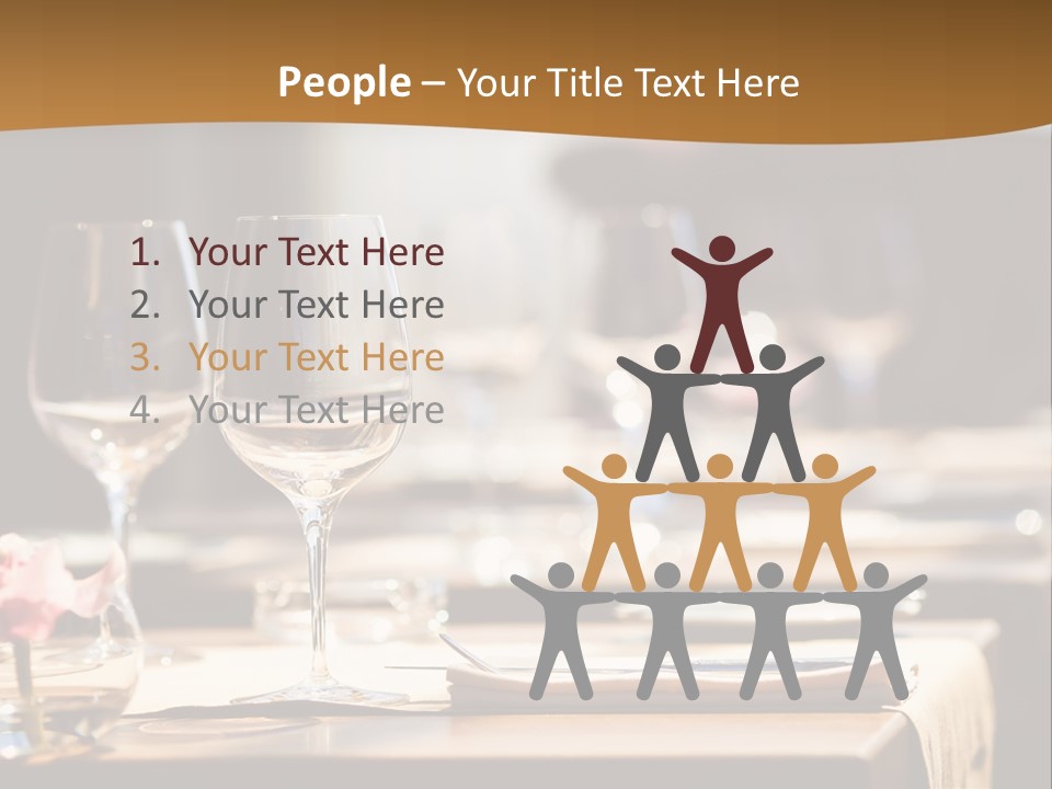 Love Chocolate Isolated PowerPoint Template