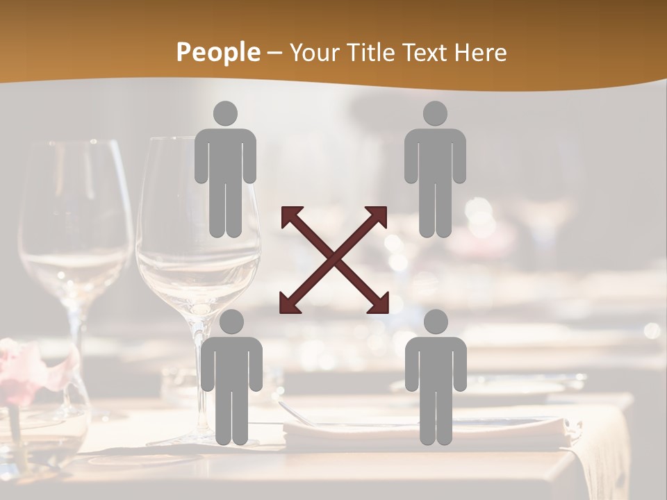 Love Chocolate Isolated PowerPoint Template