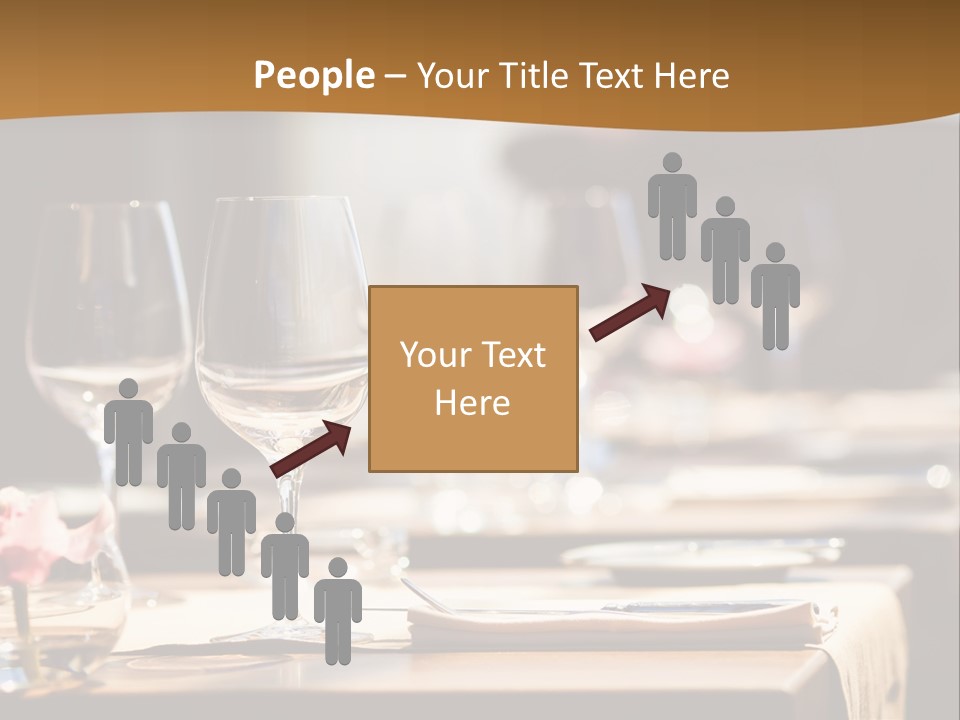 Love Chocolate Isolated PowerPoint Template