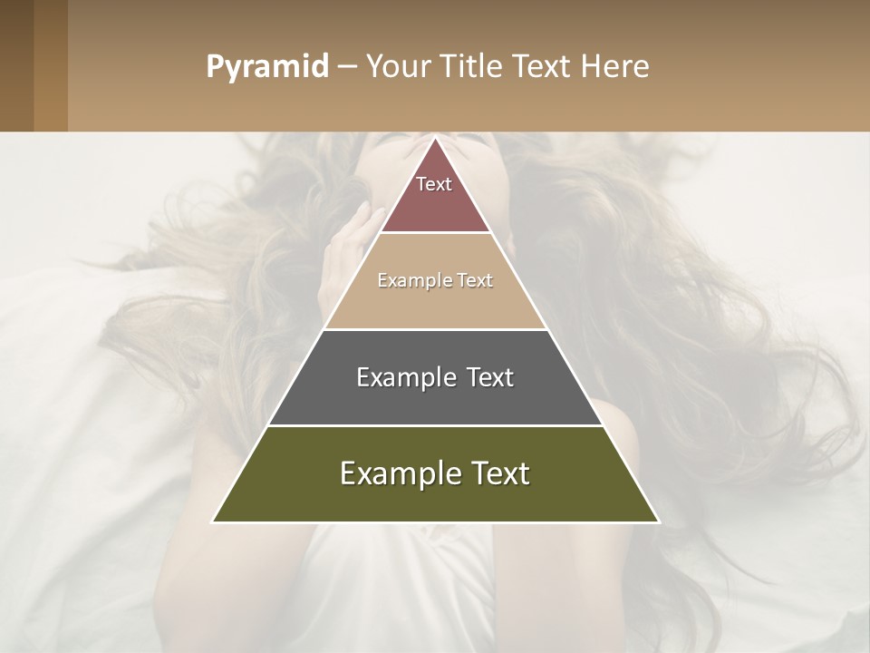 Happy Postage Girl PowerPoint Template