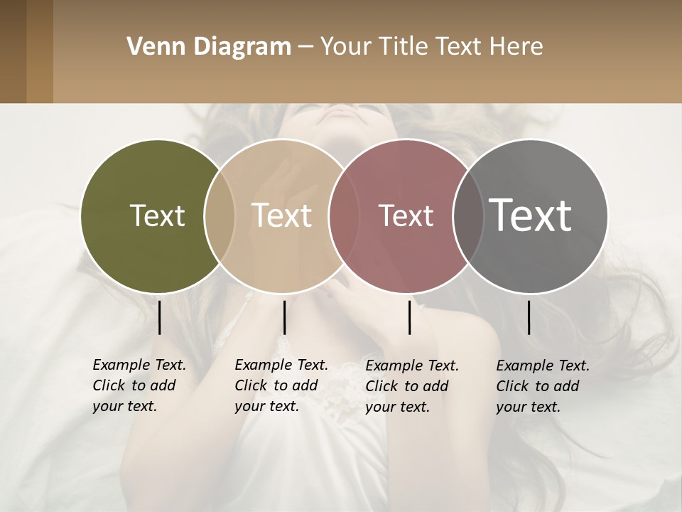 Happy Postage Girl PowerPoint Template