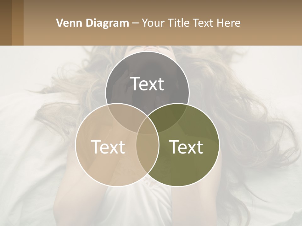 Happy Postage Girl PowerPoint Template