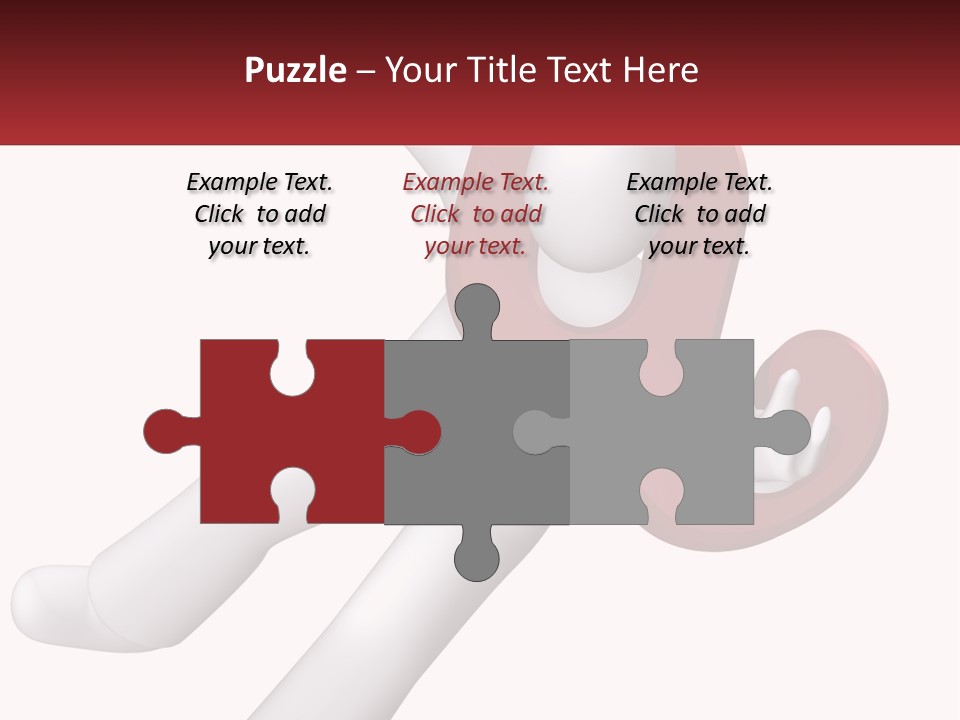 Postage Happy Isolated PowerPoint Template