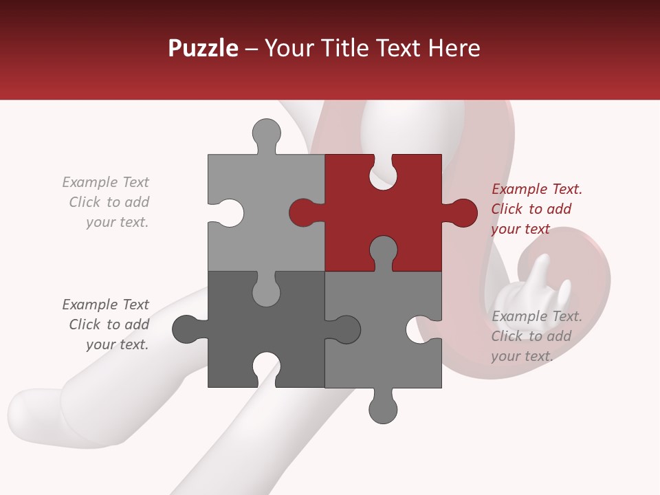 Postage Happy Isolated PowerPoint Template