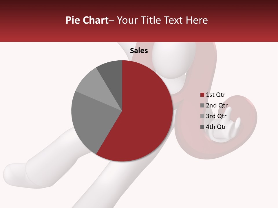 Postage Happy Isolated PowerPoint Template