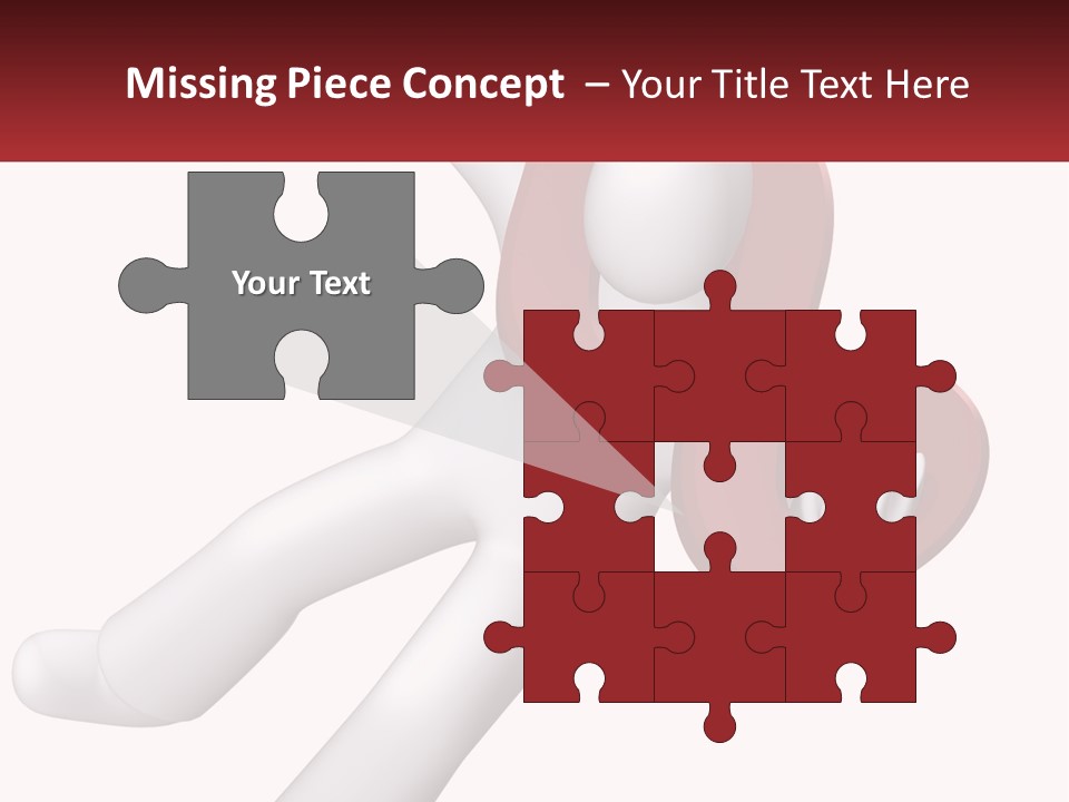 Postage Happy Isolated PowerPoint Template