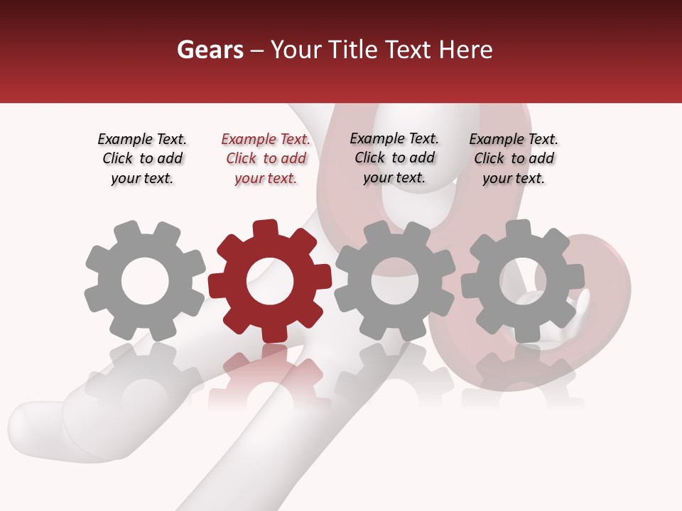 Postage Happy Isolated PowerPoint Template