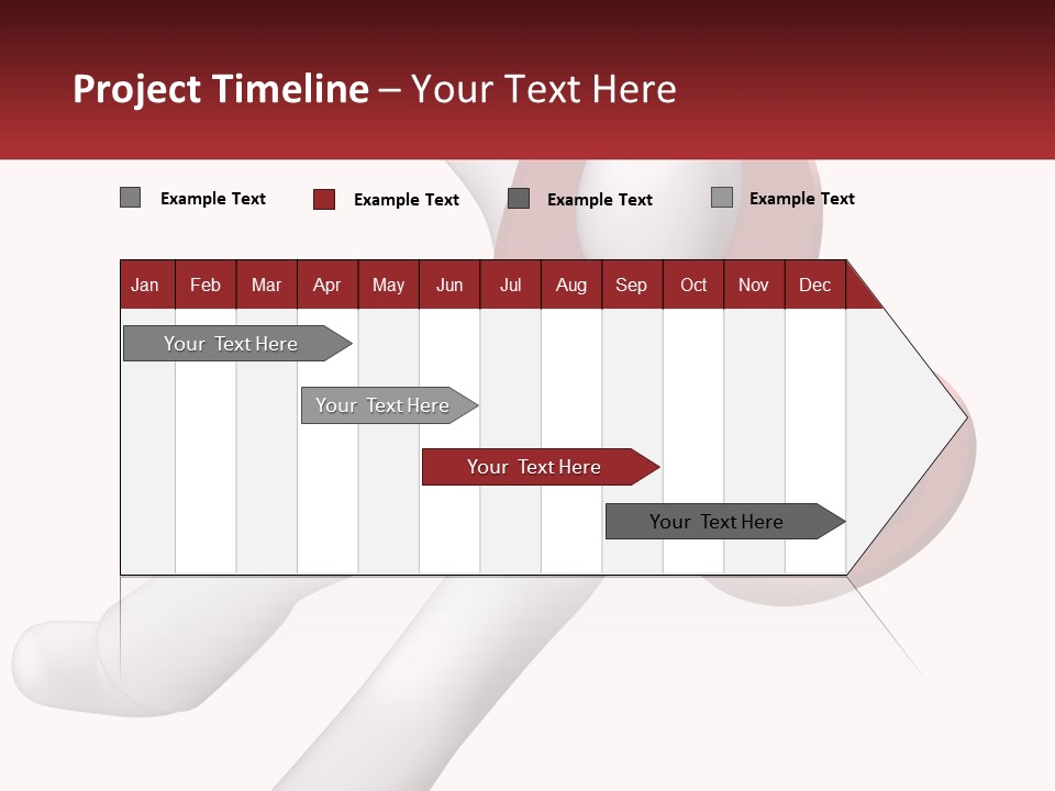 Postage Happy Isolated PowerPoint Template