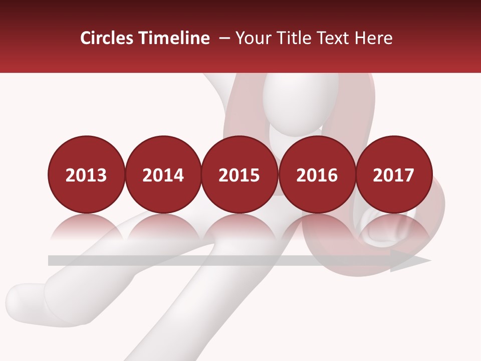 Postage Happy Isolated PowerPoint Template