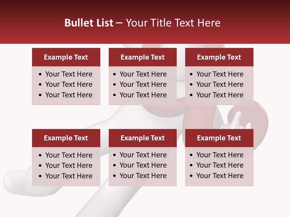 Postage Happy Isolated PowerPoint Template