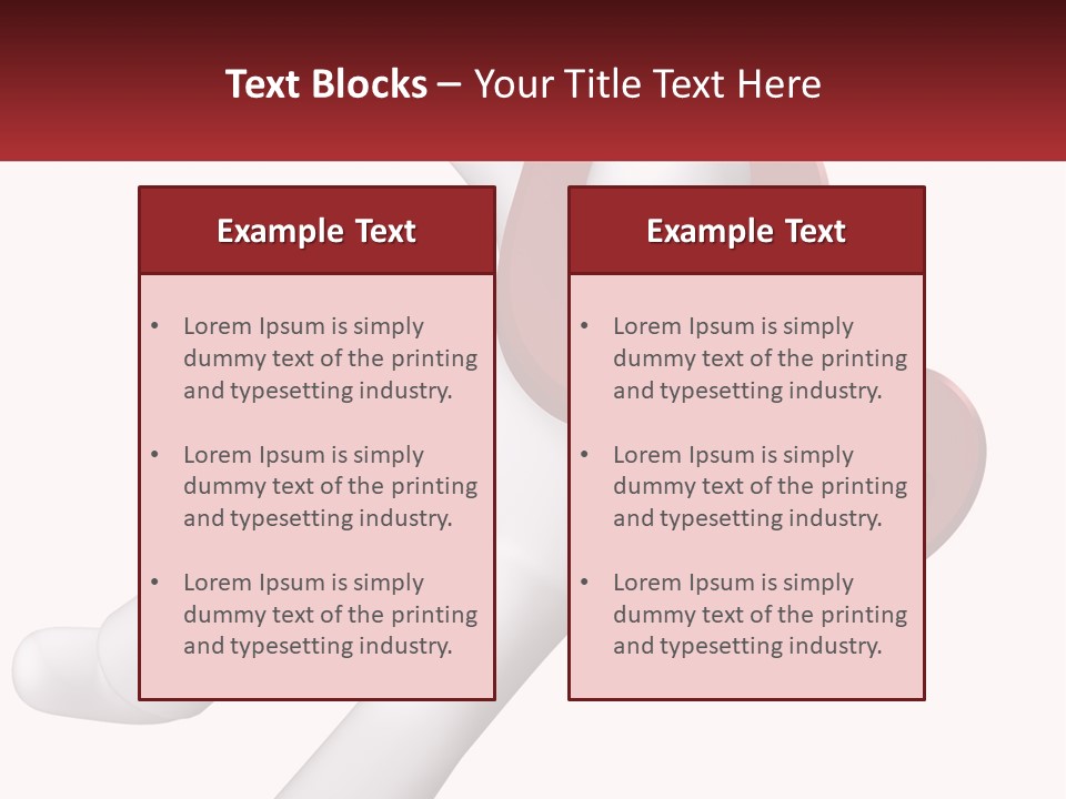 Postage Happy Isolated PowerPoint Template