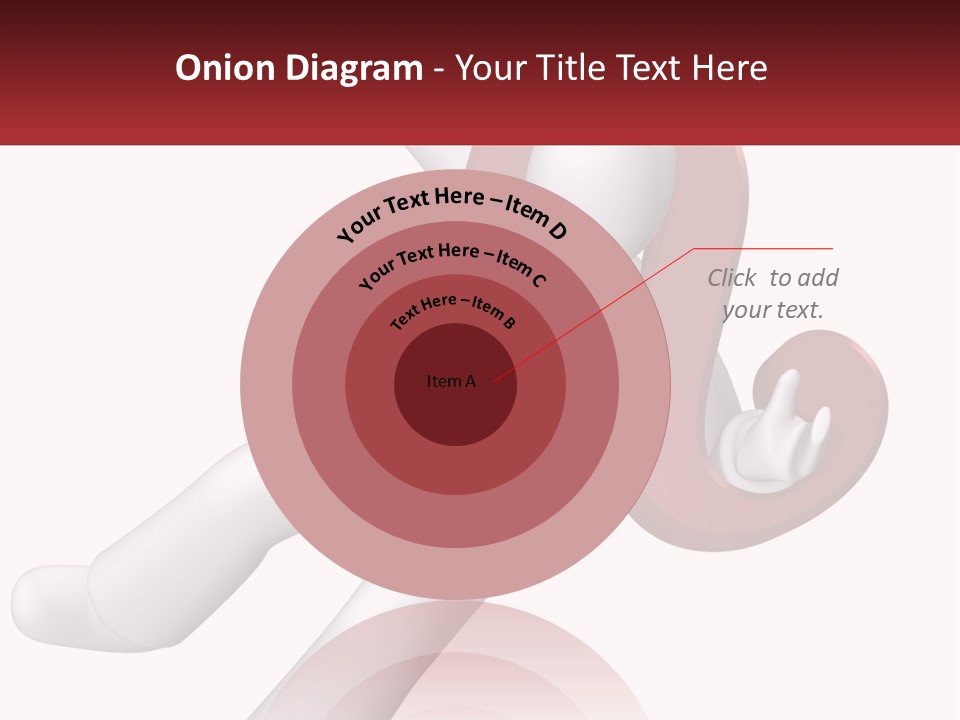 Postage Happy Isolated PowerPoint Template