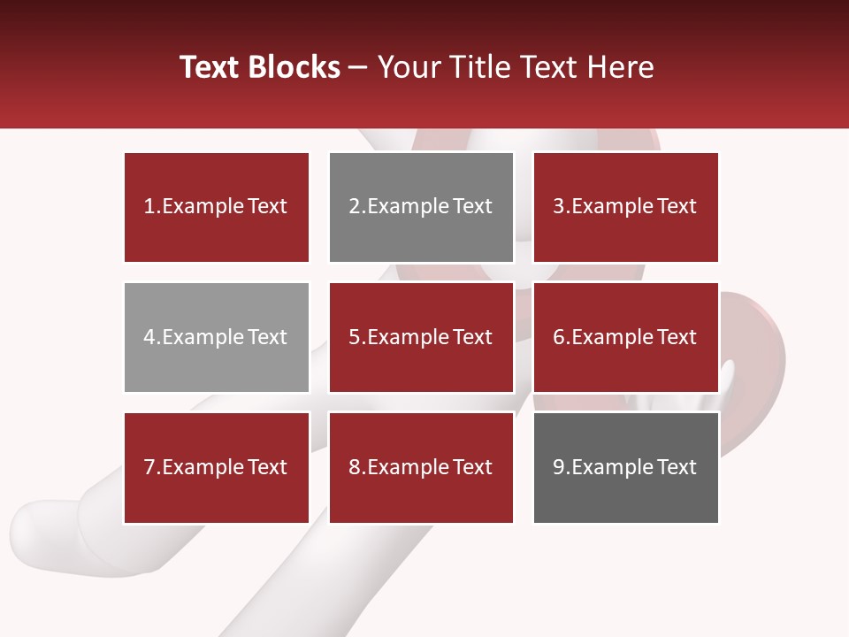 Postage Happy Isolated PowerPoint Template