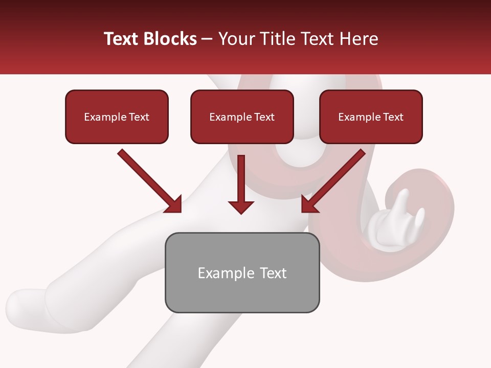 Postage Happy Isolated PowerPoint Template